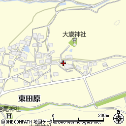 兵庫県神崎郡福崎町東田原1781周辺の地図