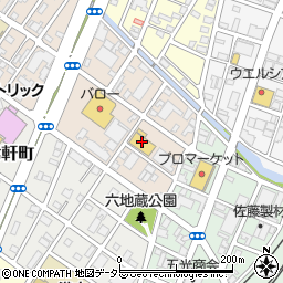 トヨタカローラ三重四日市本社店周辺の地図