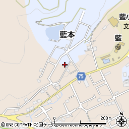 兵庫県三田市藍本4093周辺の地図