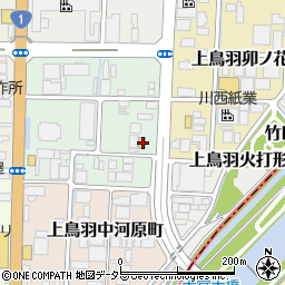 京都府京都市南区上鳥羽石橋町229周辺の地図