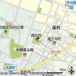 貞印寺周辺の地図