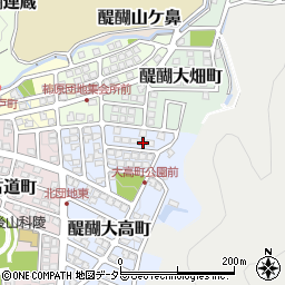京都府京都市伏見区醍醐大高町8-11周辺の地図