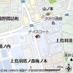 京都府京都市南区上鳥羽金仏町16周辺の地図