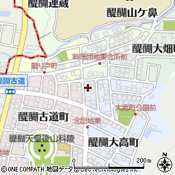 京都府京都市伏見区醍醐大高町6-11周辺の地図