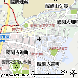 京都府京都市伏見区醍醐大高町6-3周辺の地図