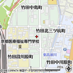 ニチハ株式会社京都営業所周辺の地図