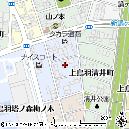 京都府京都市南区上鳥羽金仏町40周辺の地図