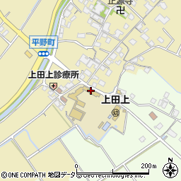 大津市立上田上小学校周辺の地図