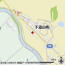 兵庫県加西市下道山町232-1周辺の地図