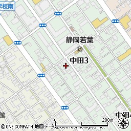 消火栓標識株式会社　静岡支社周辺の地図