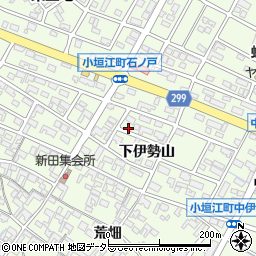 愛知県刈谷市小垣江町下伊勢山15周辺の地図