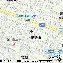 愛知県刈谷市小垣江町下伊勢山18周辺の地図