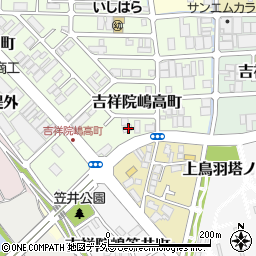 京都府京都市南区吉祥院嶋高町46周辺の地図