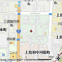 京都府京都市南区上鳥羽石橋町247周辺の地図