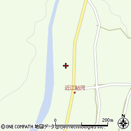 滋賀県甲賀市土山町鮎河1159周辺の地図