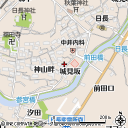 愛知県知多市日長神山畔113周辺の地図