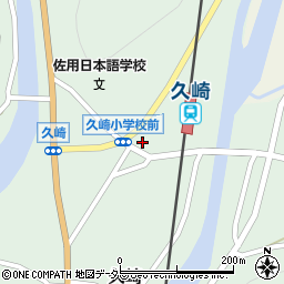 久崎郵便局 ＡＴＭ周辺の地図