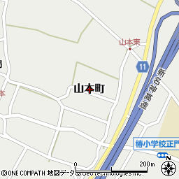 三重県鈴鹿市山本町周辺の地図