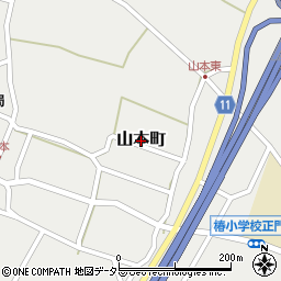 三重県鈴鹿市山本町周辺の地図