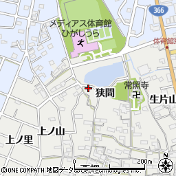 愛知県知多郡東浦町生路狭間21周辺の地図