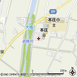 兵庫県三田市東本庄1923周辺の地図