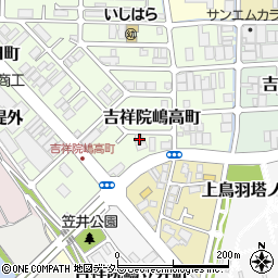 京都府京都市南区吉祥院嶋高町43周辺の地図
