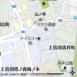 京都府京都市南区上鳥羽金仏町34周辺の地図