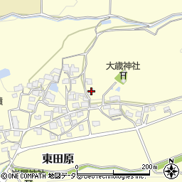 兵庫県神崎郡福崎町東田原1783周辺の地図
