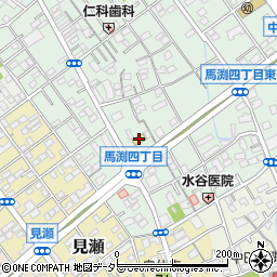 セブンイレブン静岡馬渕店周辺の地図