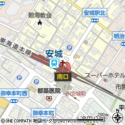 ＭＡＹパーク安城北口駐車場周辺の地図