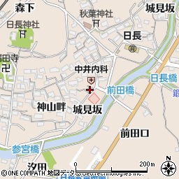 愛知県知多市日長神山畔122周辺の地図