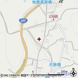 大阪府豊能郡能勢町地黄1085周辺の地図