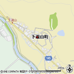 兵庫県加西市下道山町204周辺の地図