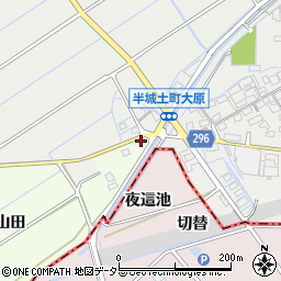 愛知県刈谷市小垣江町（西山田）周辺の地図