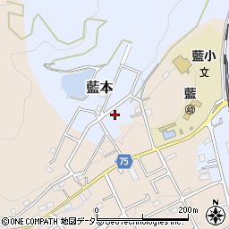 兵庫県三田市藍本4096周辺の地図