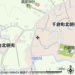 千葉県南房総市千倉町北朝夷2436-2周辺の地図