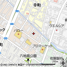 カローラ三重株式会社　Ｕ‐Ｃａｒ四日市本社店周辺の地図