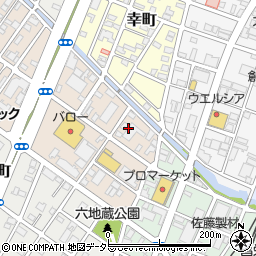 カローラ三重株式会社　Ｕ‐Ｃａｒ四日市本社店周辺の地図