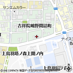 京都府京都市南区吉祥院嶋野間詰町43周辺の地図