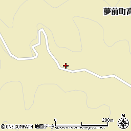 兵庫県姫路市夢前町高長352周辺の地図