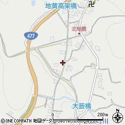 大阪府豊能郡能勢町地黄1087周辺の地図