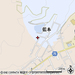 兵庫県三田市藍本4092周辺の地図