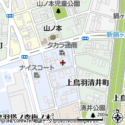 京都府京都市南区上鳥羽金仏町31周辺の地図