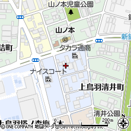 京都府京都市南区上鳥羽金仏町33周辺の地図