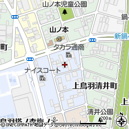 京都府京都市南区上鳥羽金仏町32周辺の地図