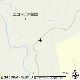 京都府亀岡市東別院町大野法華周辺の地図