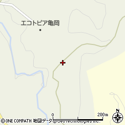 京都府亀岡市東別院町大野（法華）周辺の地図