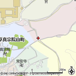 京都府京都市伏見区深草僧坊山町9周辺の地図