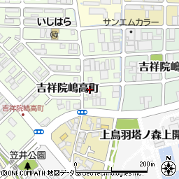 京都府京都市南区吉祥院嶋高町27周辺の地図