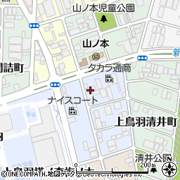 京都府京都市南区上鳥羽金仏町36周辺の地図